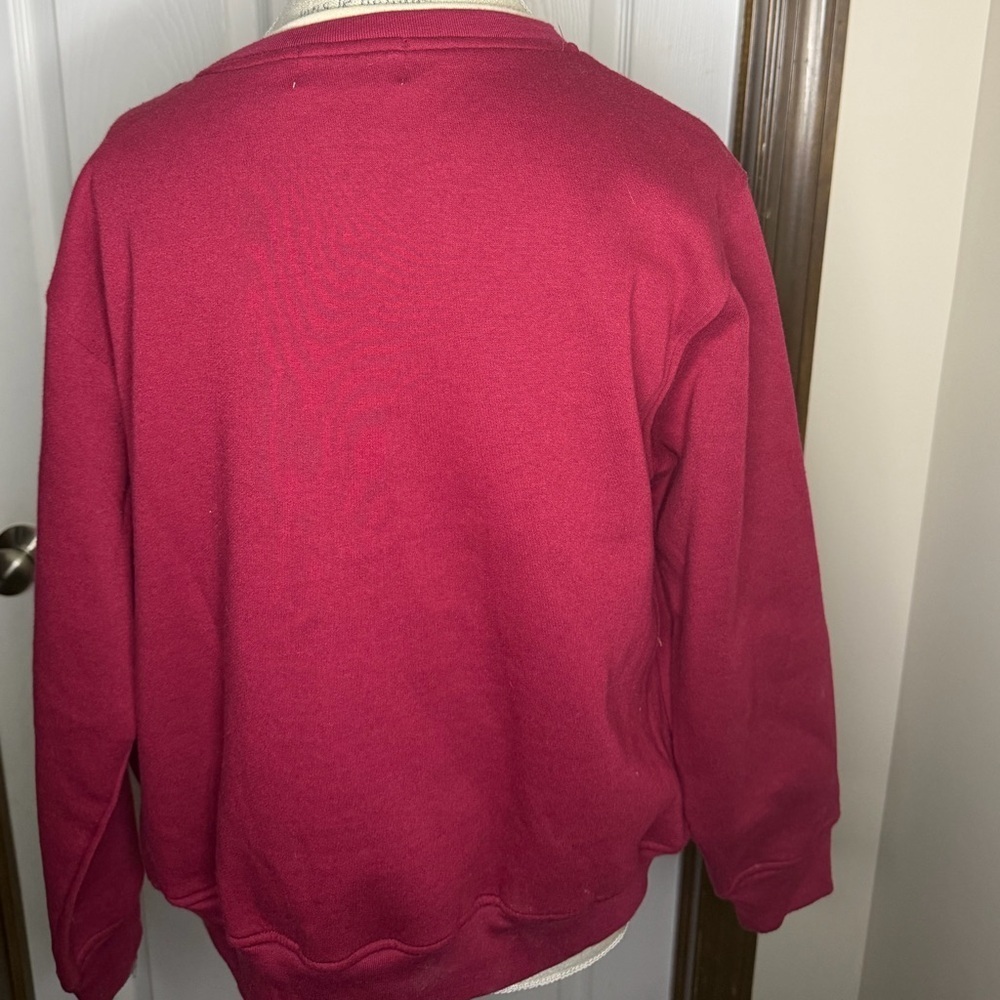 Vintage Red Floral Embroidered Cardigan - Picture 4 of 7
